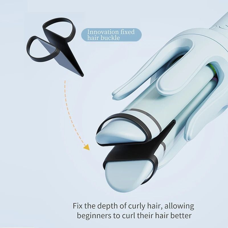 Automatic 2 in 1 Hair Straightener with Negative Ion and Auto Timer