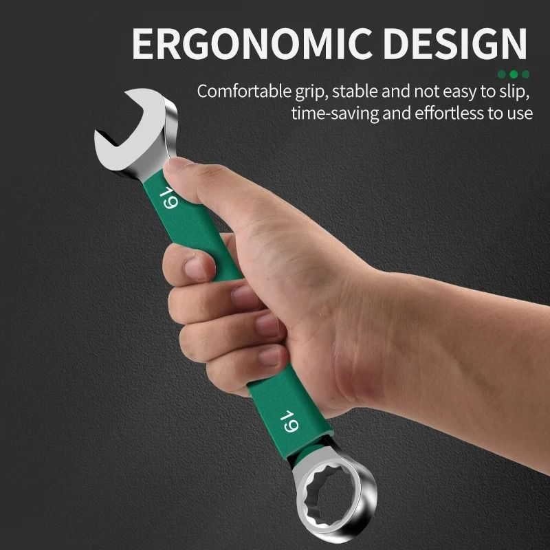 BaoLian Plum Blossom Open Combination Wrench 8 30 mm