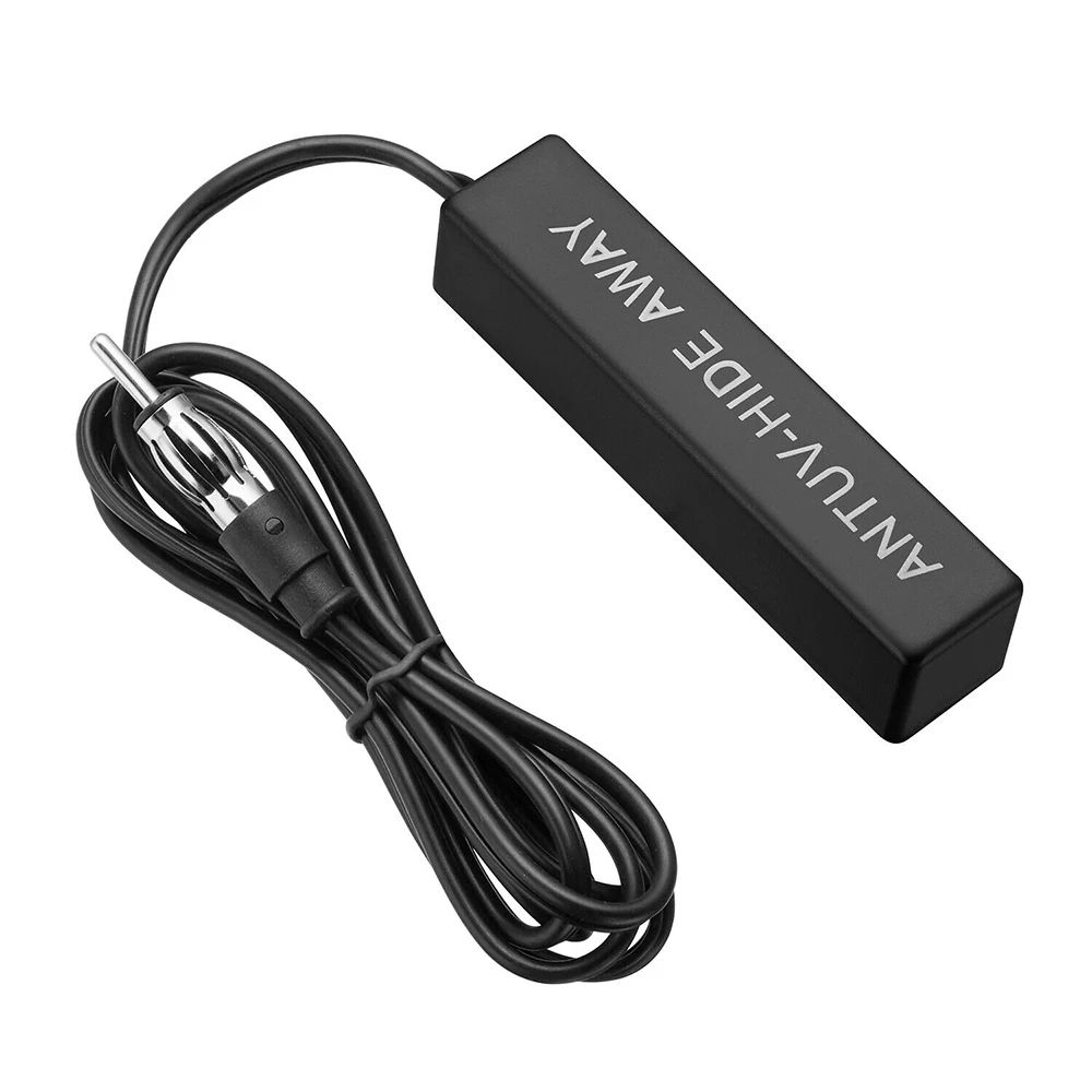 Universal Hidden Car Radio Antenna Amplified AM FM Signal Booster Kit