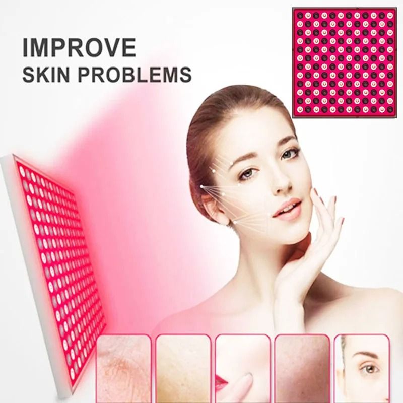 LED Red Light Therapy Panel for Skin Rejuvenation and Anti Aging