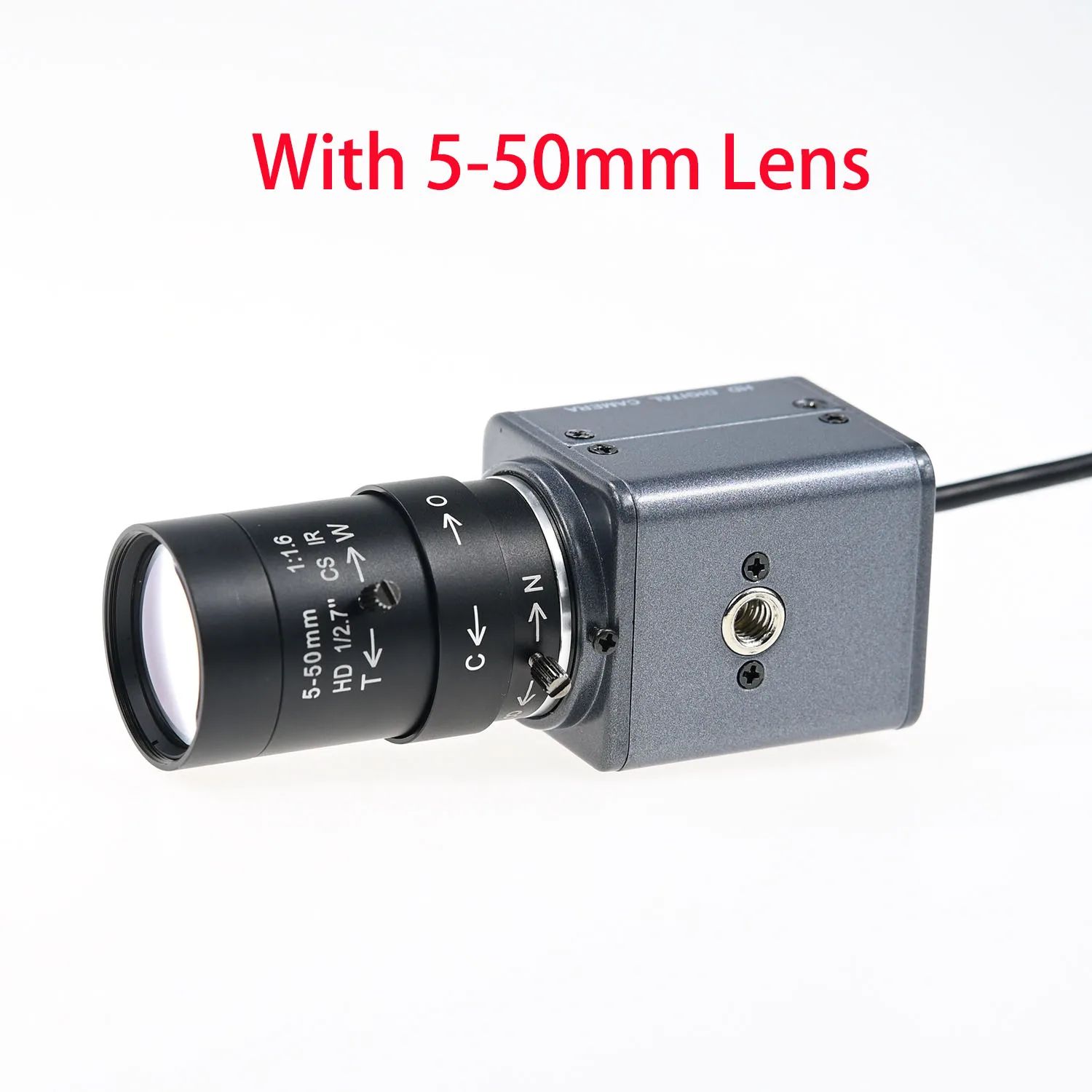 IMX179 8MP HD USB Camera Module with Varifocal CS Lens 3264x2448