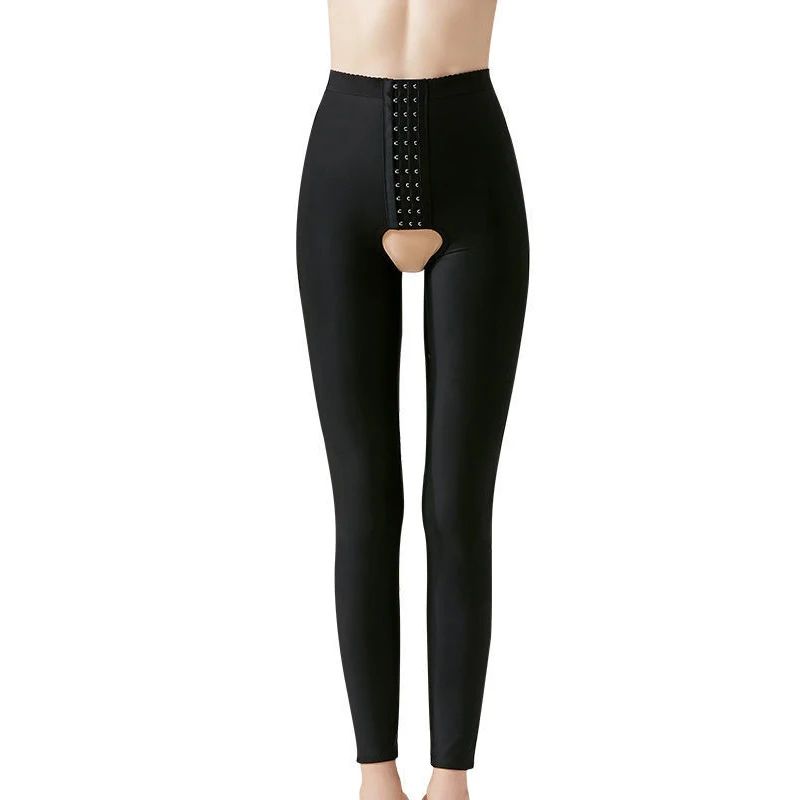 Womens Post-Liposuction Compression Shapewear – Thigh & Belly Control Recovery Pants Medical Body Shaper