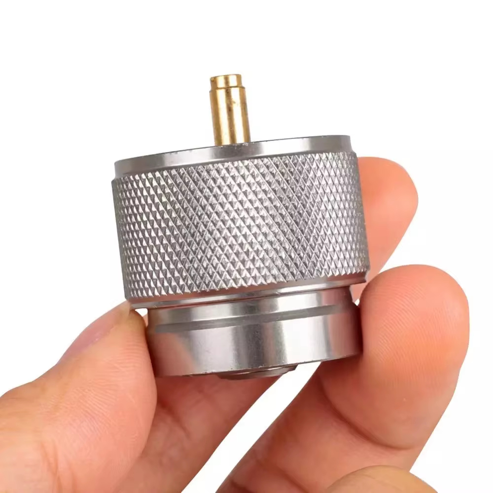 Propane to Butane Adapter for Camping Stove Compact Gas Converter