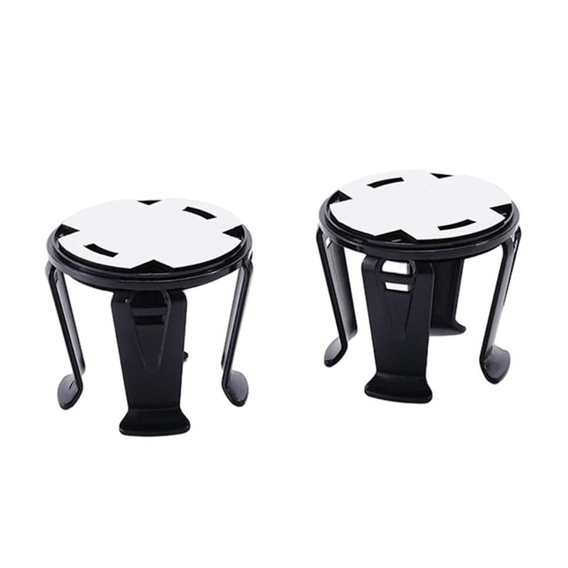 Compact Vertical Surface Adhesive Beverage Mount (2-Pack)