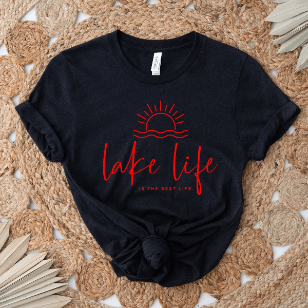 Lake Life Shirt Vacation Camping Tee Lake Vibes Travel Shirt