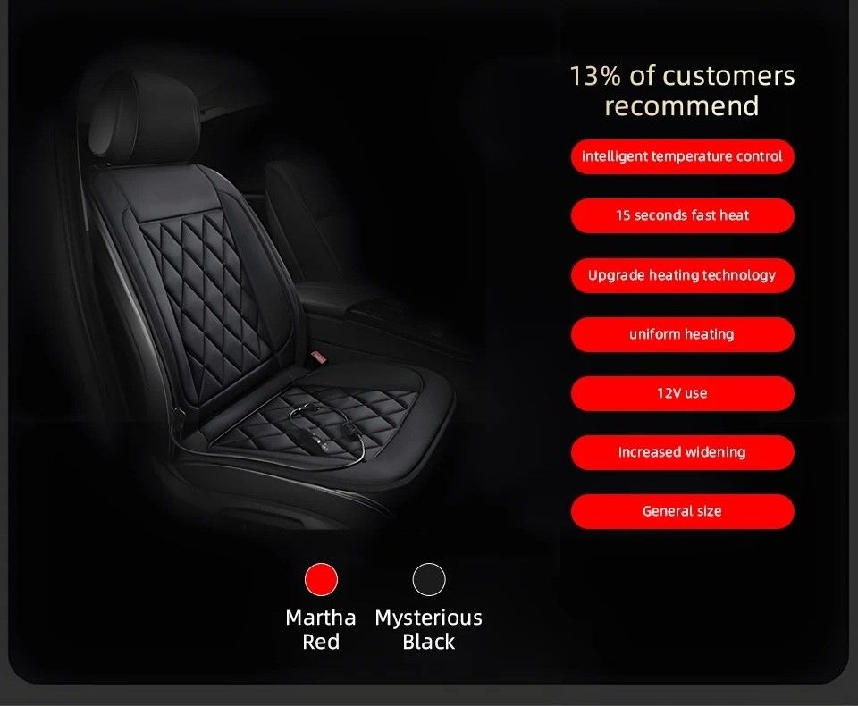 Universal Car Heated Seat Cushion