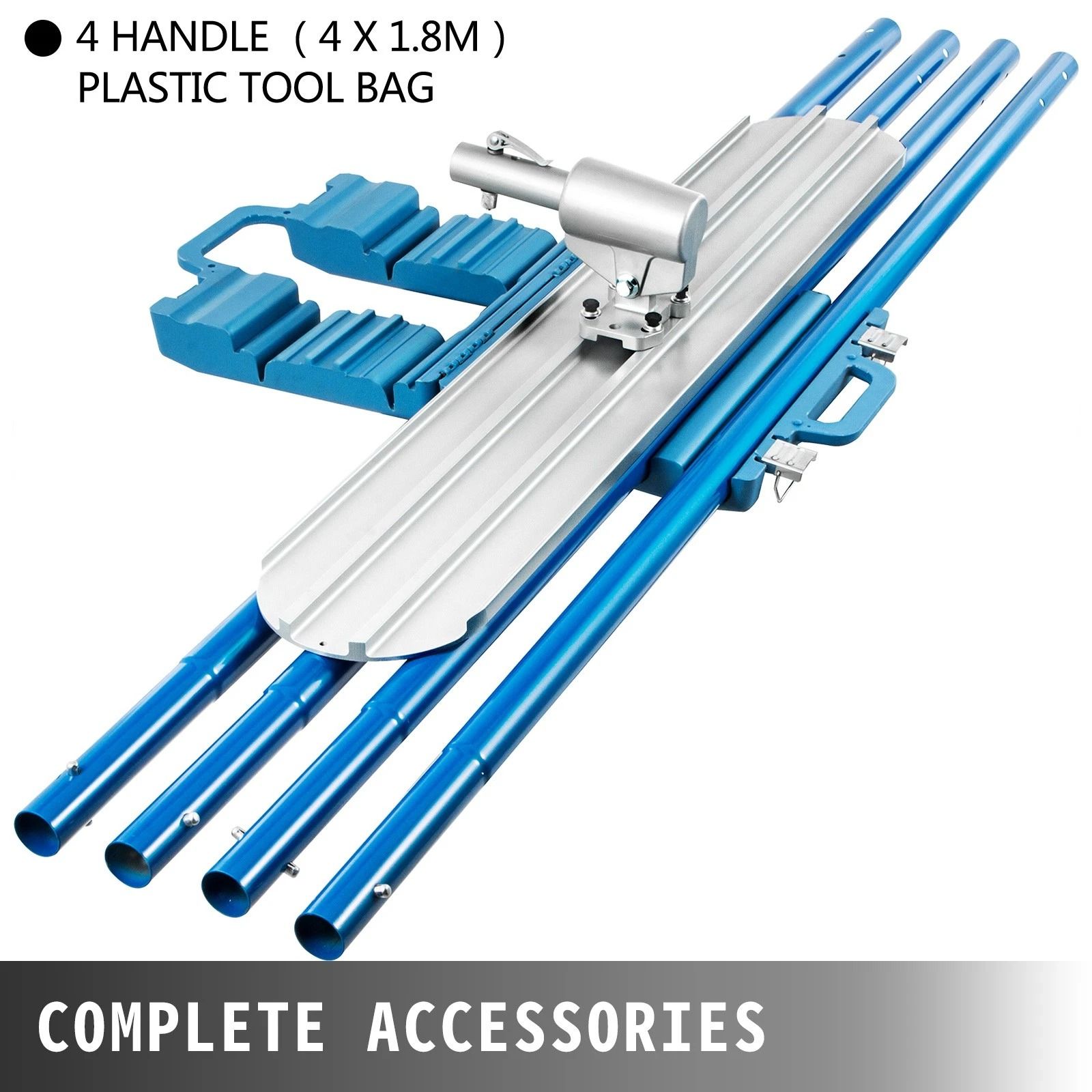 Bull Concrete Float Adjustable Concrete Trowel Float Tool with Handles