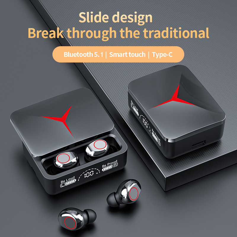 Bluetooth Sport Earbuds with Mic, Original TWS Wireless, Gaming Earphone Headphones, Wireless Headset