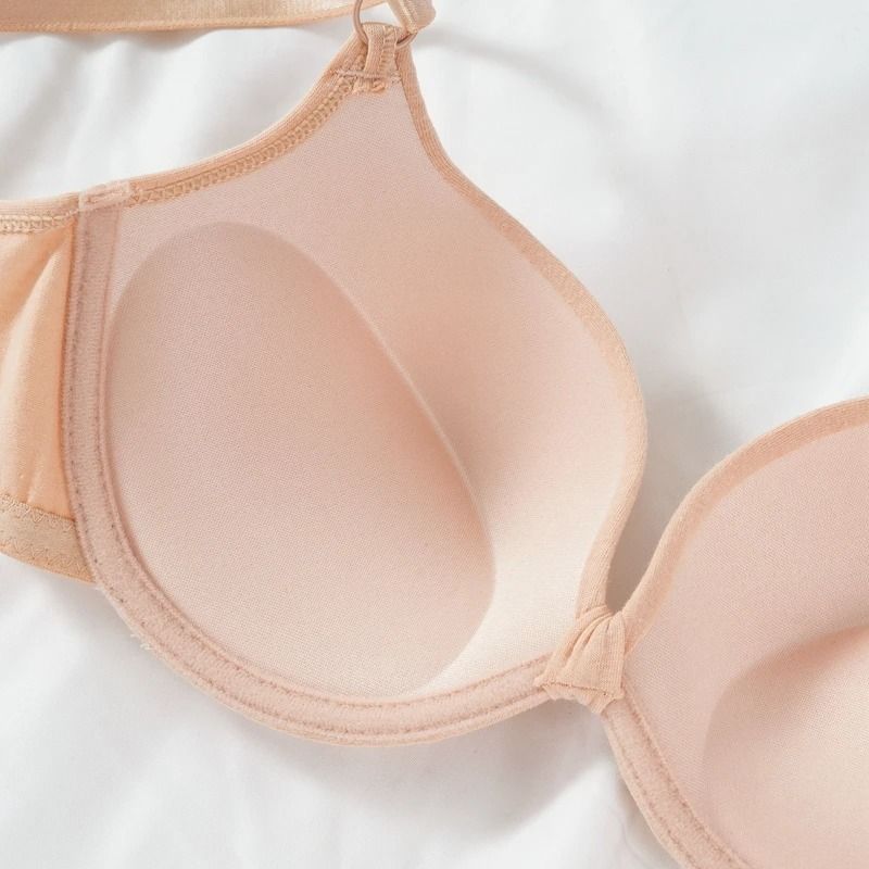 Push Up Deep V Backless Padded Underwire Bra