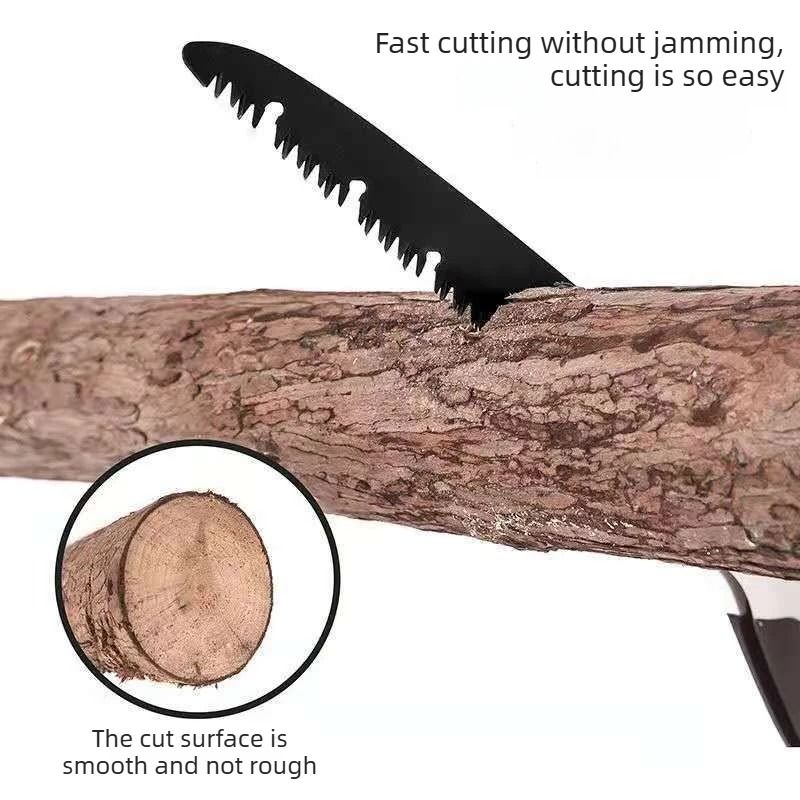 Portable Folding Saw – Ergonomic Hand Saw for Gardening, Outdoor Logging, and Pruning