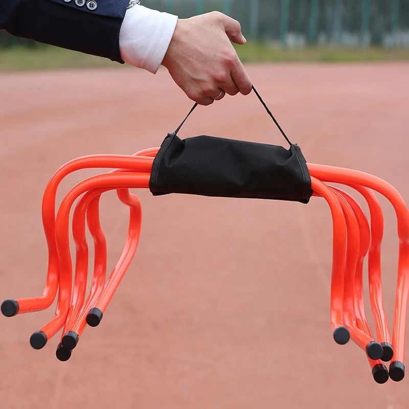 Soccer Agility Training Hurdles with Carry Storage Bag