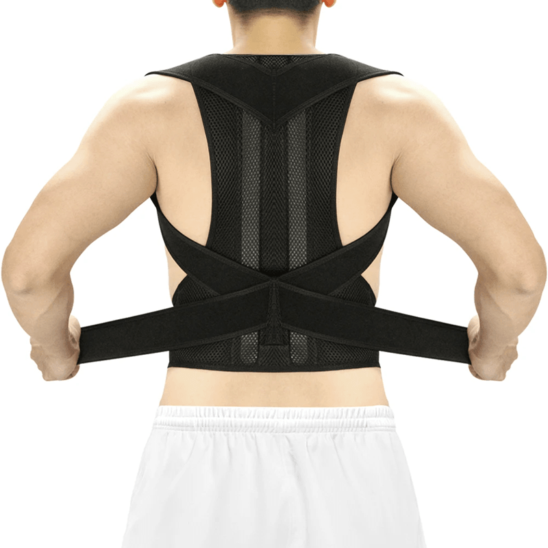 Adjustable Posture Corrector Back Brace Lumbar Support Belt for Spine Alignment