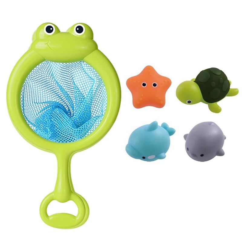 Luminous LED Animal Bath Toy with Water Induction