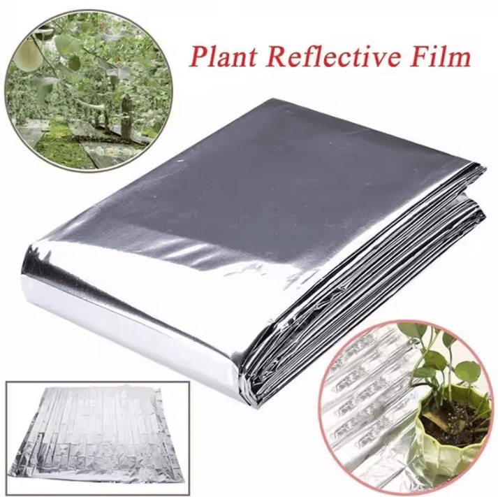 High Reflective Polyester Film Sheet (82.68 by 51.18 in) – Silver Grow Tent Reflective Mylar Liner