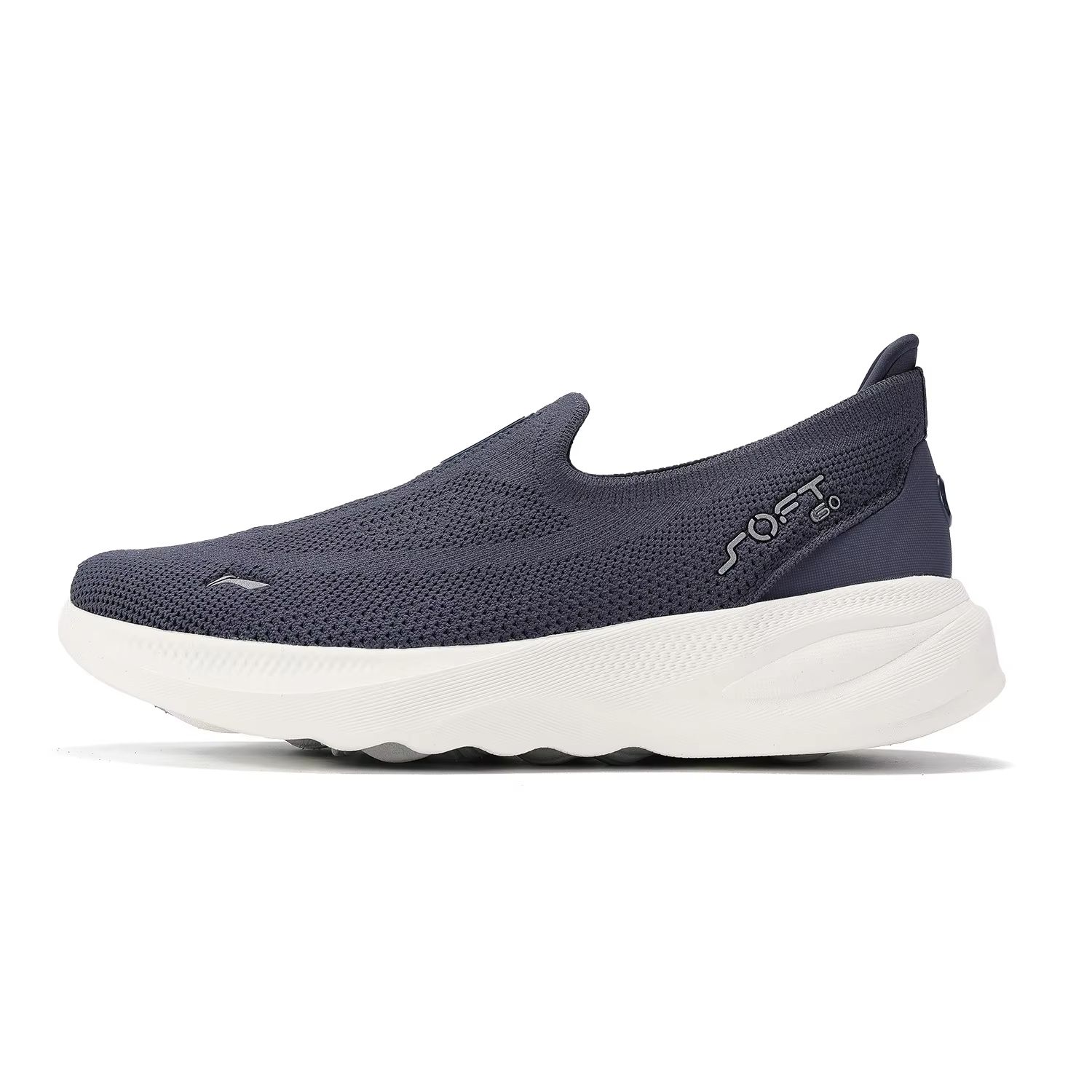 Li-Ning Soft Go 2 Knit Women Slip On Walking Shoes Breathable Lightweight Sneakers