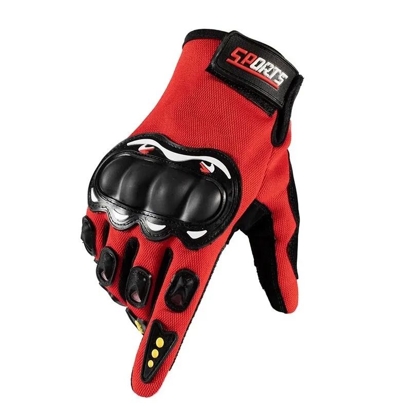 Full Finger Touch Screen Motorcycle Gloves Protective Riding Gear for Men