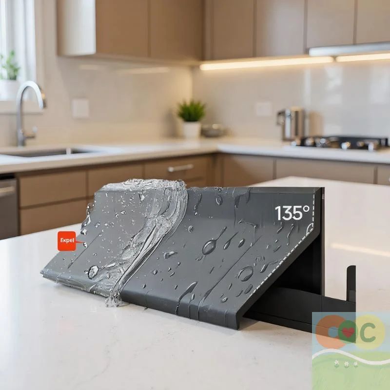50cm Window Water Blocking Bar Weatherstrip Rain and Windproof Seal