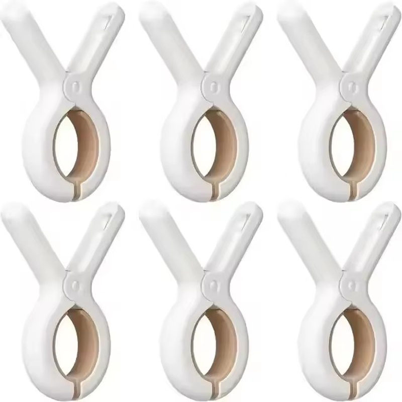 Large Beach Towel Clips Windproof No Mark Clothesline Grip Clips