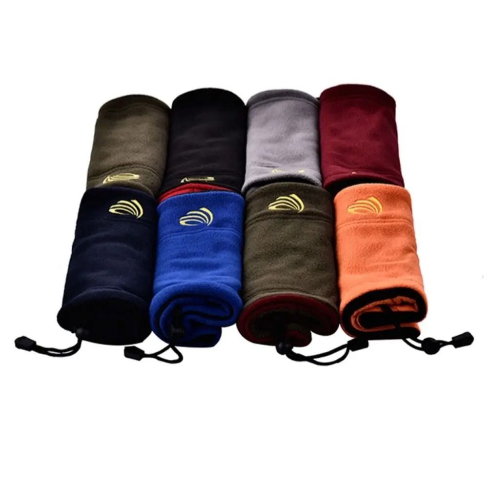 Winter Fleece Neck Gaiter Outdoor Sports Cold Proof Tube Scarf