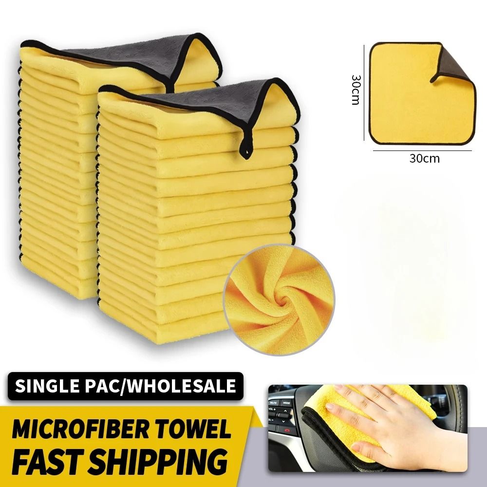 Industrial Standard Car Wash and Kitchen Microfiber Towels