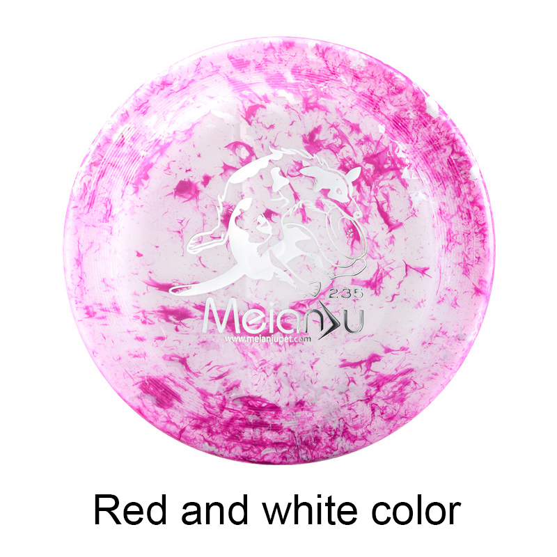 Soft Silicone Dog Flying Disc Interactive Fetch Training Toy