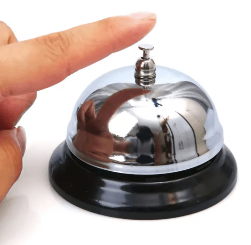 Christmas Desk Call Bell Festive Table Summoning Bell for Kitchen and Reception