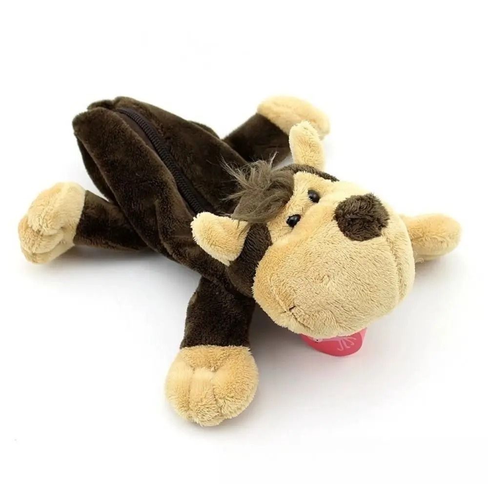 Plush Forest Animal Pencil Bag – Creative Kawaii Storage Case – High-Yield Stationery Interaction Hub