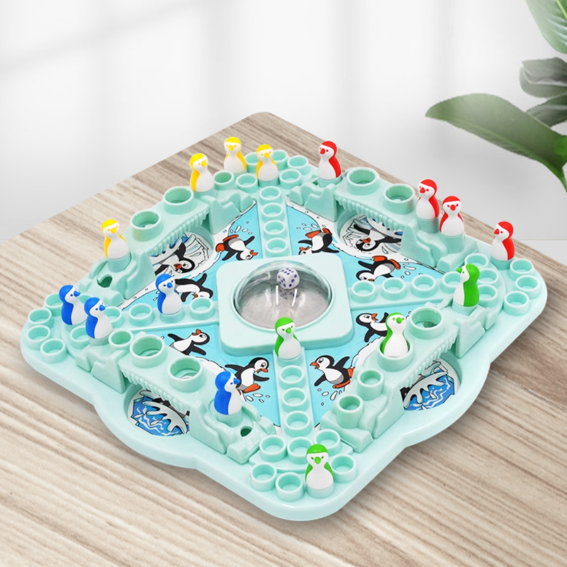 Party Game Penguin Chess Board Game, Family Game Toys, Competition Challenge, Friend Interaction, Fun Kill Time Toy