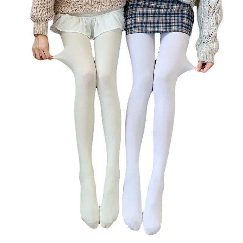 Womens Velvet Lolita Dance Tights Pantyhose