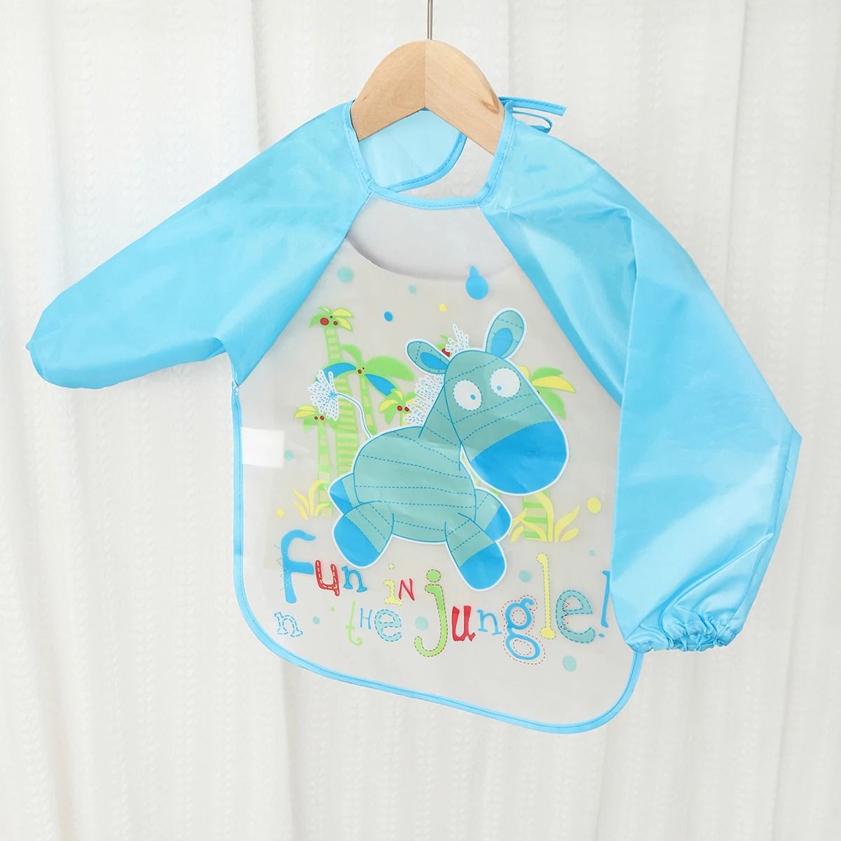 Waterproof Long Sleeve Baby Feeding Smock