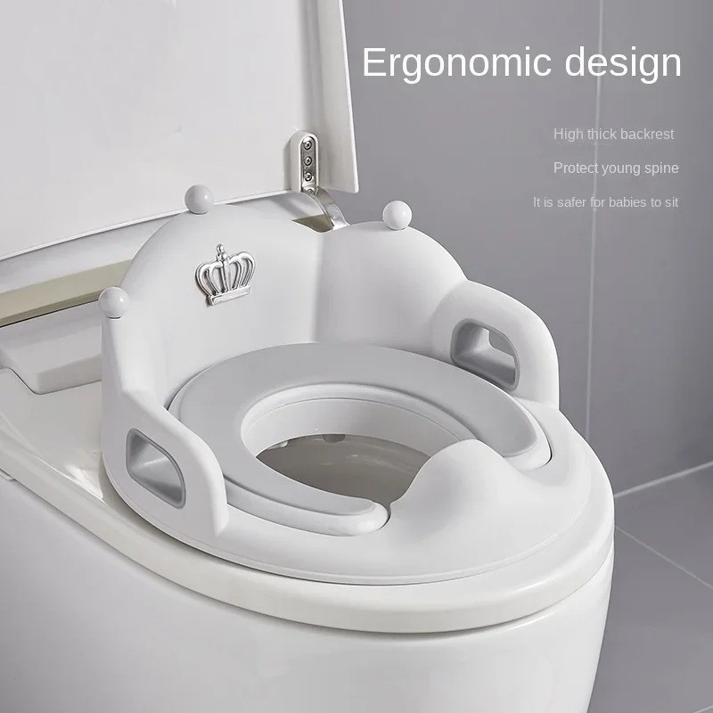 Baby & Toddler Potty Training Toilet Seat Ring with Cushion