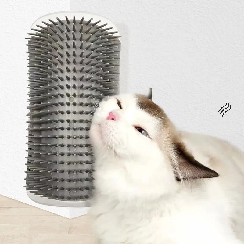 Pet Corner Brush Cat Self Grooming Wall Mount