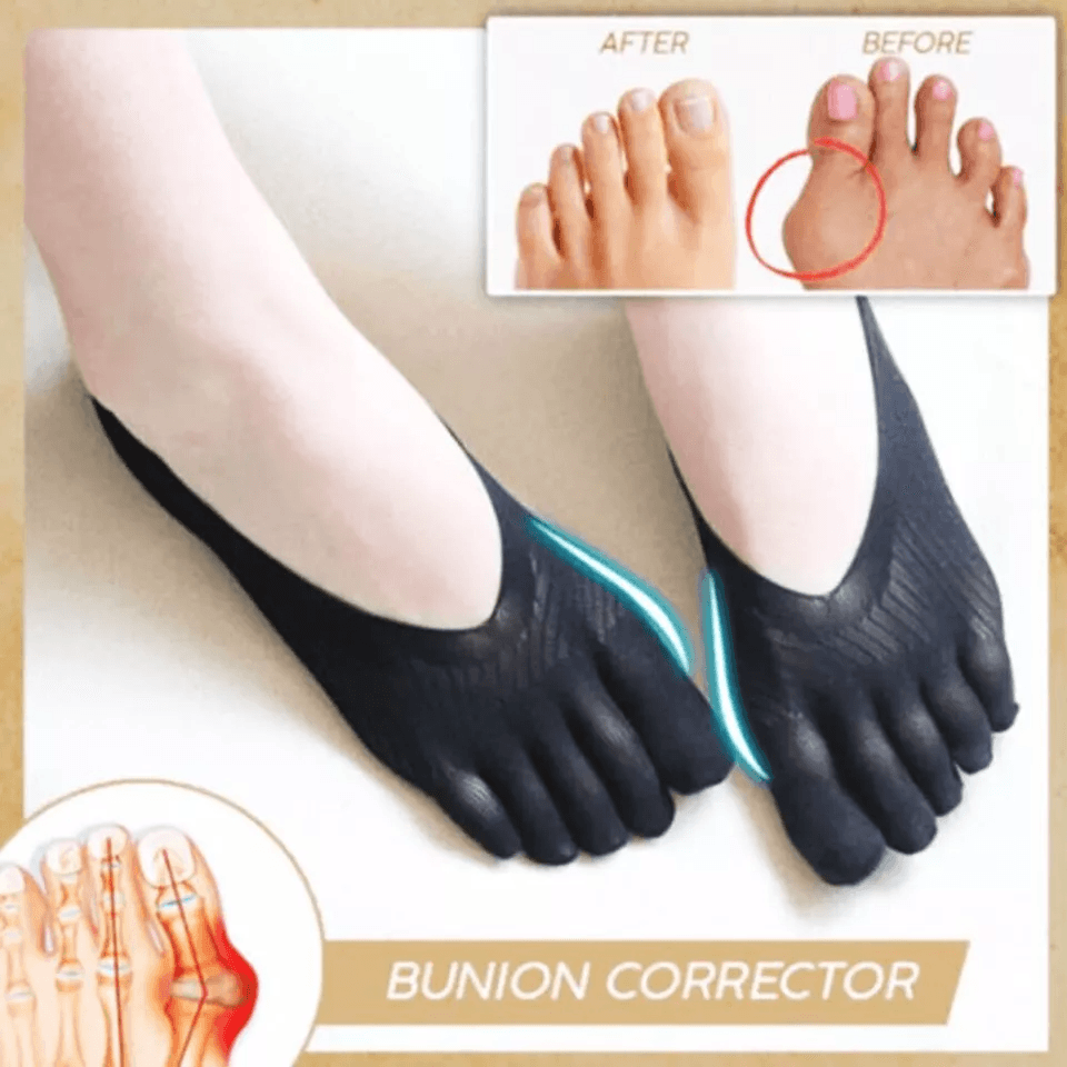 Mens Womens No Show Invisible Nonslip Boat Cotton Low Cut Toe Socks, Breathable Five Finger Socks for Running Shoes