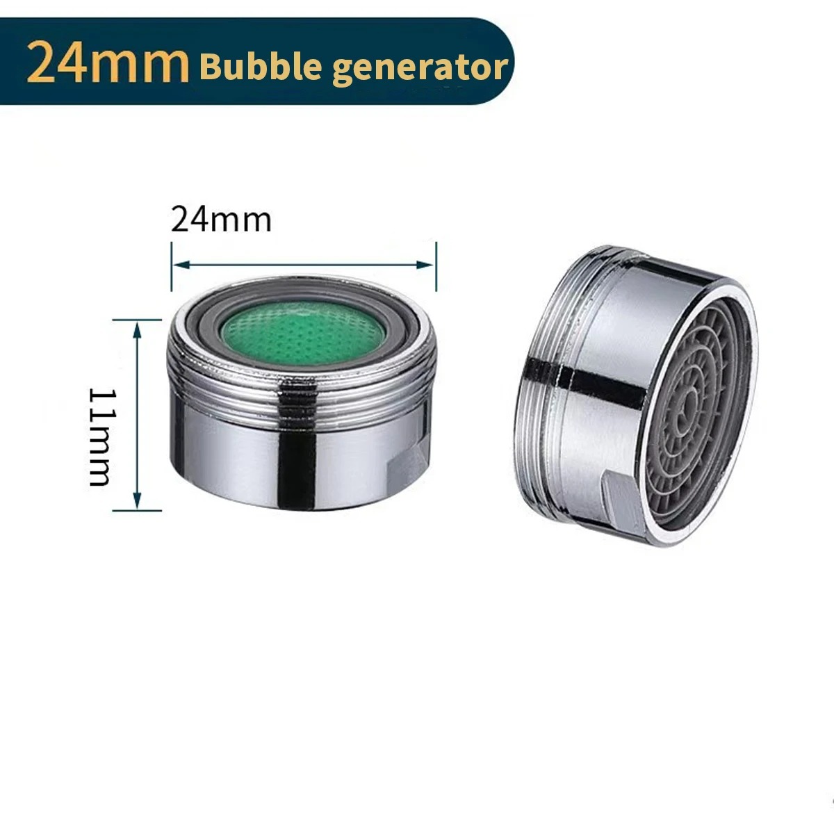 Swivel Water Saving Faucet Aerator Filter Nozzle for Kitchen & Bathroom Tap