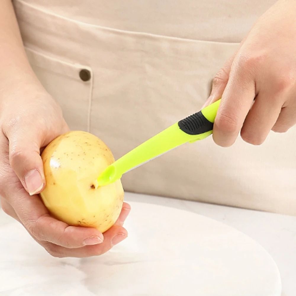 Multifunctional Vegetable and Fruit Peeler Stainless Steel Manual Quick Peeler Kitchen Tool