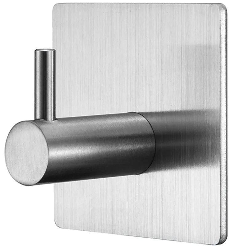 Heavy Duty Self Adhesive Towel Rack Waterproof Wall Hook No Drilling Required