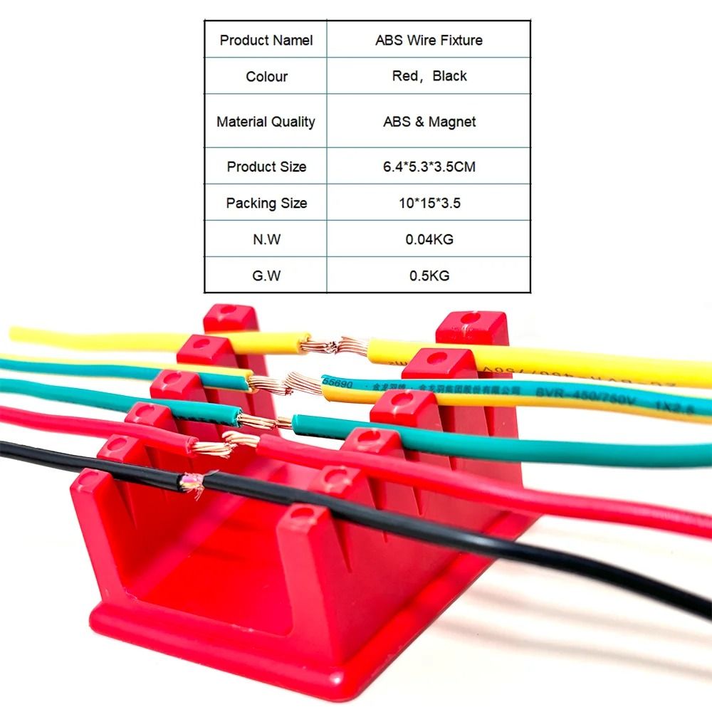 ABS Welding Wire Fixture Soldering Wire Holder with Suction Magnets