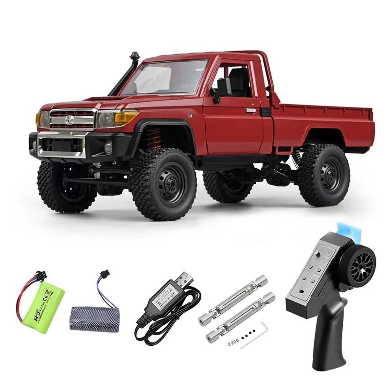 1:12 Scale 4WD RC Pickup Truck with Remote Control