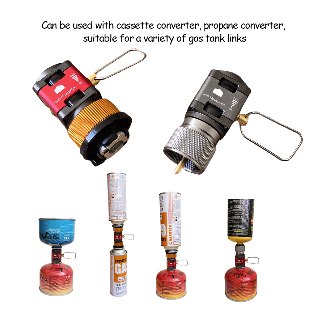 Outdoor Camping Gas Tank Adapter Converter Refill Adapter for Campers