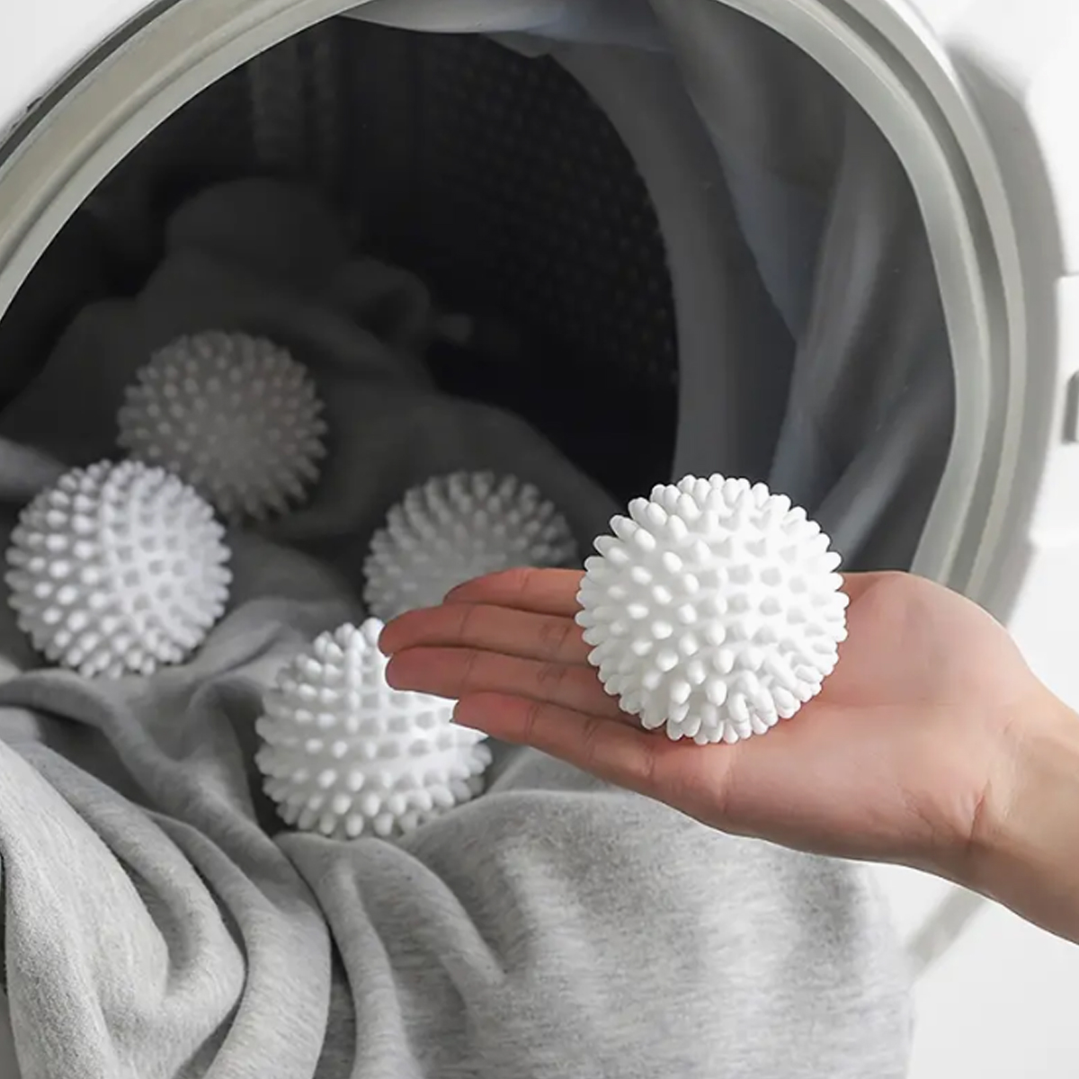 Washing Machine Laundry Balls, Reusable Hair Removal Tool for Dirt, Lint & Fur, Anti-Tangle Laundry Ball for Cleaner