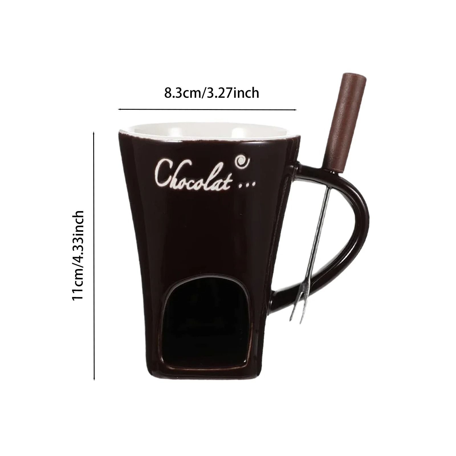 Personal Mini Fondue Mug Set