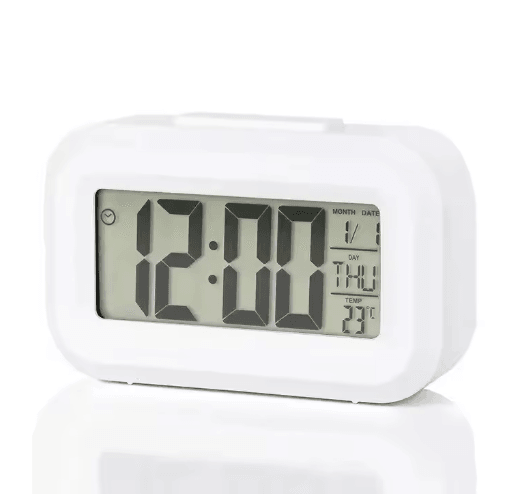 SmartGlow LED Digital Alarm Clock with Backlight and Snooze