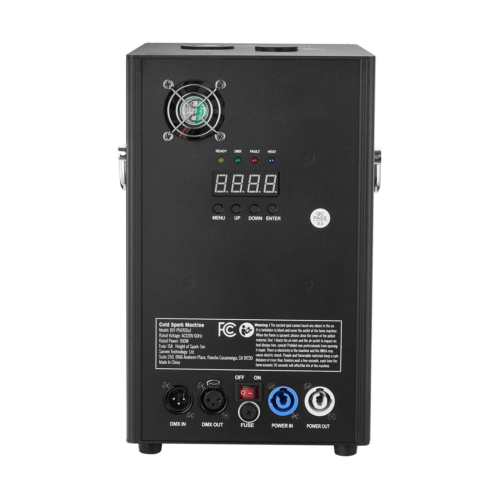Cold Spark Firework Machine for DJ, Weddings & Parties