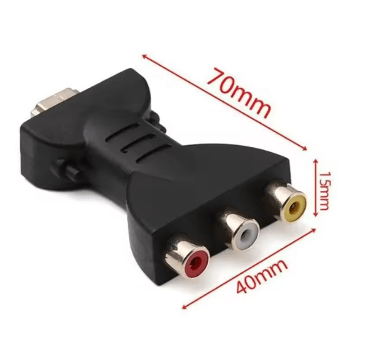 HDMI to AV Converter Cable Gold Plated HDMI to RCA Video Audio Adapter
