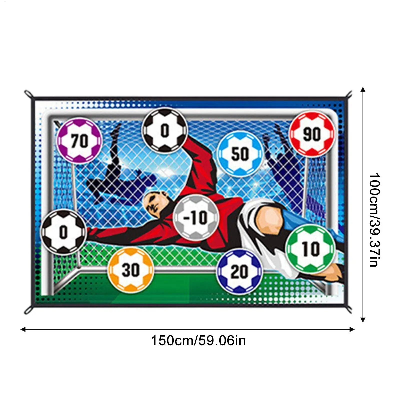 Kids Soccer Toss Game Set