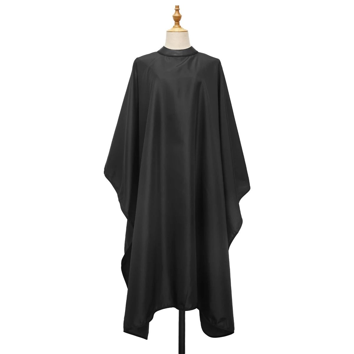Professional Barber Salon Apron with Silicone Collar Waterproof Hairdressing Cape