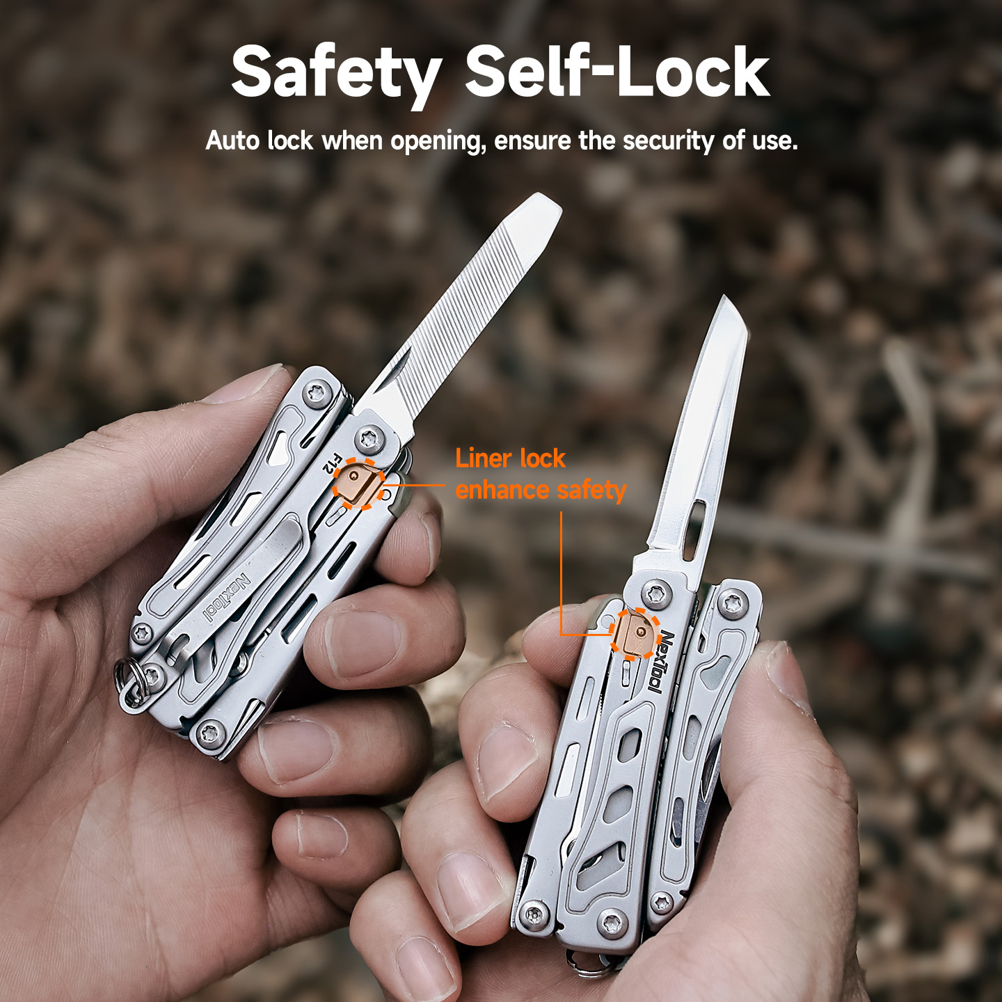 Mini Flagship F12 Multi Tool EDC Multitool Upgraded Steel Outdoor Camping Tool