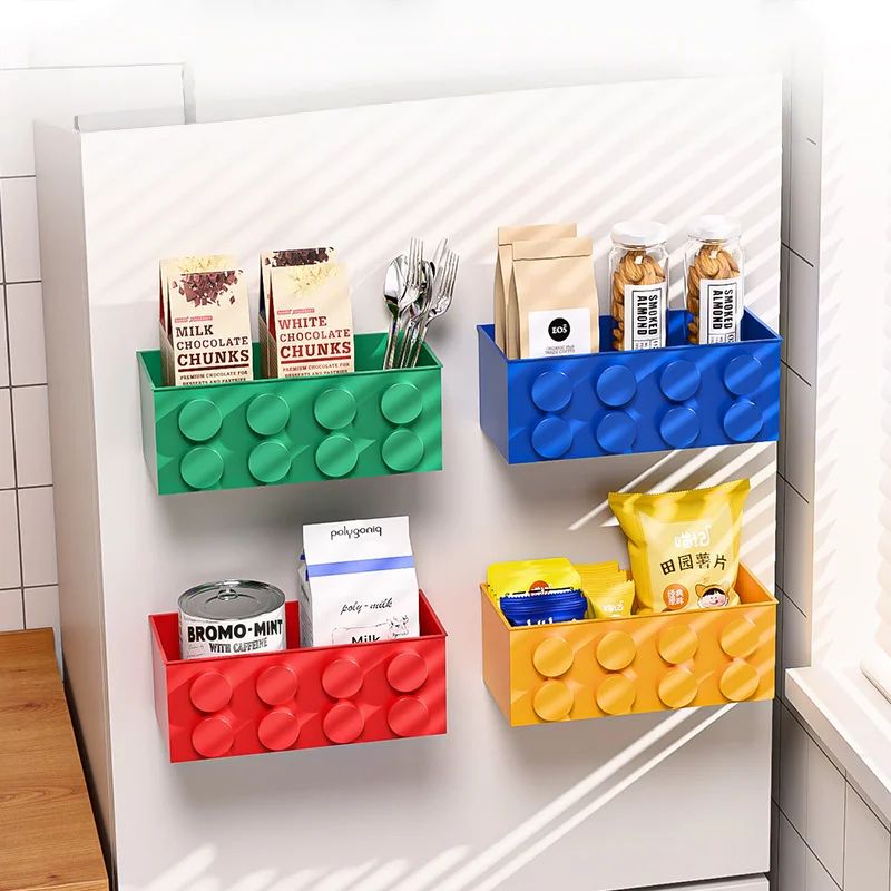 Magnetic Refrigerator Storage Rack Wall Mounted Organizer