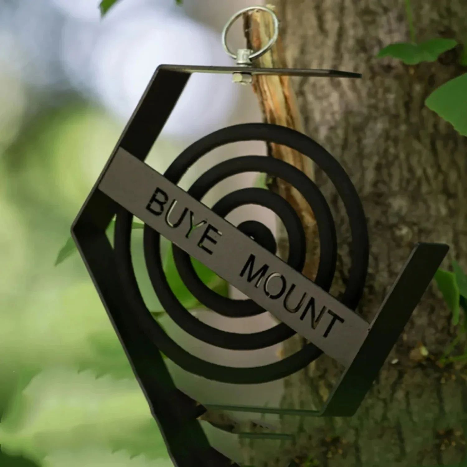 Portable Hanging Mosquito Coil Holder Tray for Camping & Outdoor Use