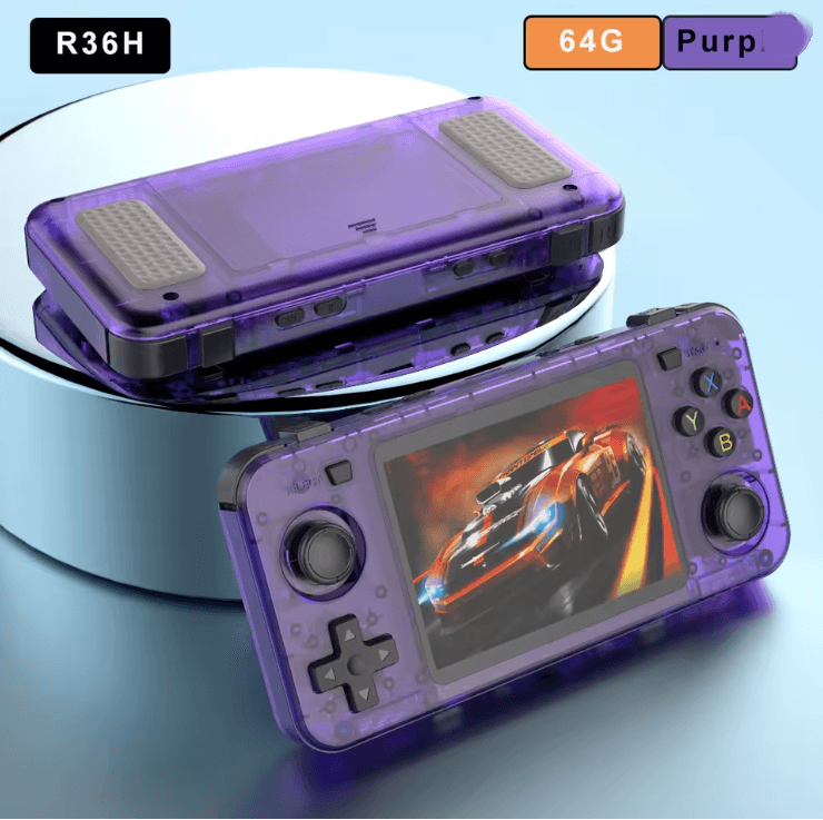 Retro Handheld Game Console with 35 Inch IPS Screen and 10000 Plus Games
